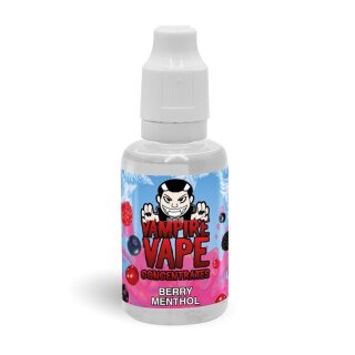 VAMPIRE VAPE - Berry Menthol Aroma mit Steuerzeichen