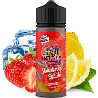 BAD CANDY - Strawberry Splash Longfill Aroma mit Steuerzeichen