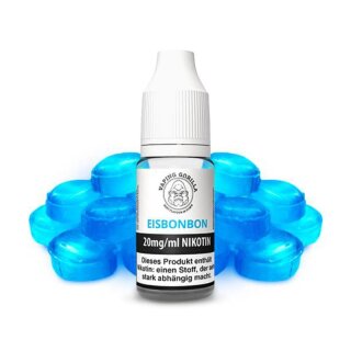 VAPING GORILLA - Eisbonbon Nikotinsalz Liquid 10 ml mit Steuerzeichen