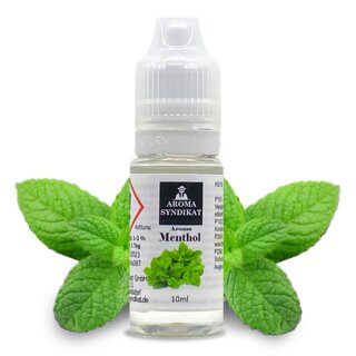 AROMA SYNDIKAT - Menthol Aroma 10ml mit Steuerzeichen