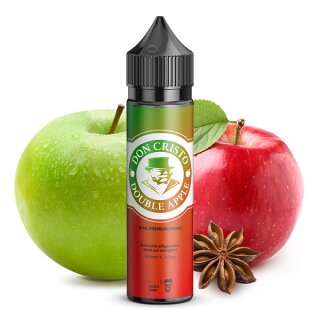 DON CRISTO - Double Apple Longfill Aroma 10ml mit Steuerzeichen