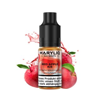 MARYLIQ - Red Apple ICE NicSalt Liquid 10ml