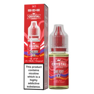 SKE Crystal - Cherry ICE Nikotinsalzliquid 10ml mit Steuerzeichen