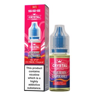 SKE Crystal - Blueberry Raspberry Nikotinsalzliquid 10ml mit Steuerzeichen