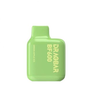 ZOVOO - Dragbar BF600 Einweg E-Zigarette Green Apple Ice 20mg