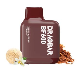 ZOVOO - Dragbar BF600 Einweg E-Zigarette Vanilla Cream Tobacco 20mg